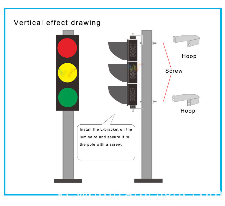 400mm 신호등 _08 400mm traffic light_08
